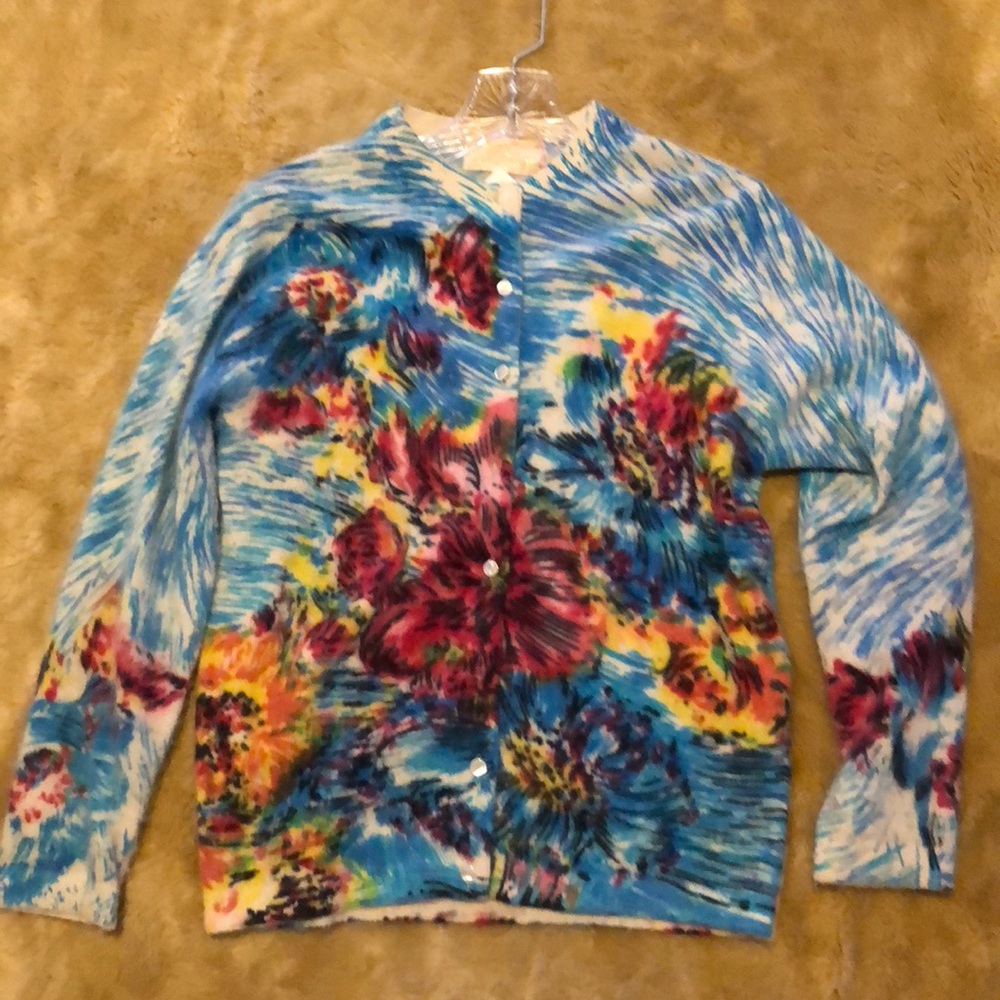 Vintage lambswool cardigan